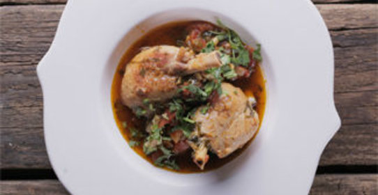 Чахохбили, грузинское рагу из курицы