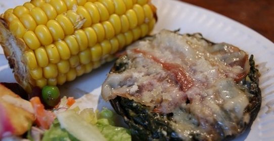 Грибы, запеченные в фольге