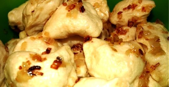 Дрожжевые вареники на пару