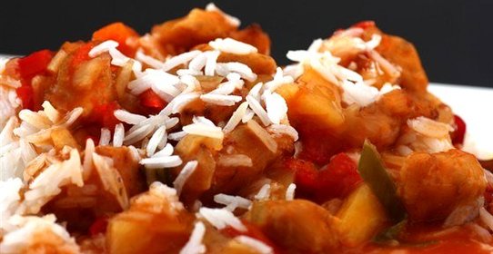 Курица в кисло-сладком соусе по‑китайски