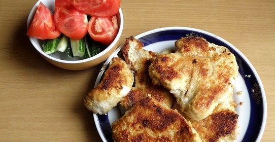 Отбивные в майонезе