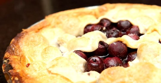 Пирог с вишней