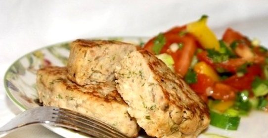 Котлеты из горбуши