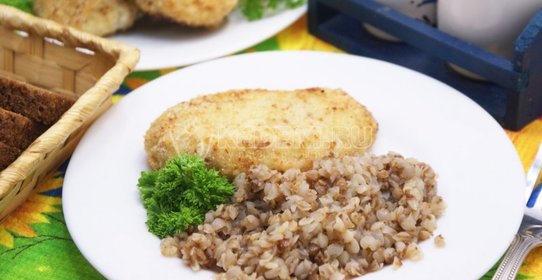 Куриные котлеты в духовке