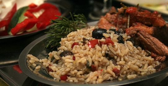 Ризотто с овощами