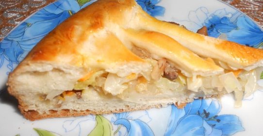 Пирог Грибная поляна