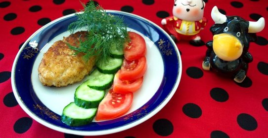 Куриные котлеты в блендере