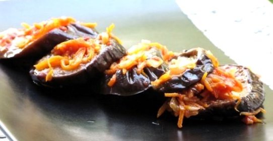 Баклажаны фаршированные на зиму