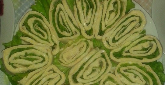 Рулет из лаваша с сыром