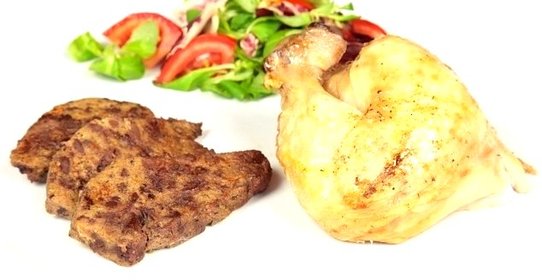 Фаршированный цыпленок