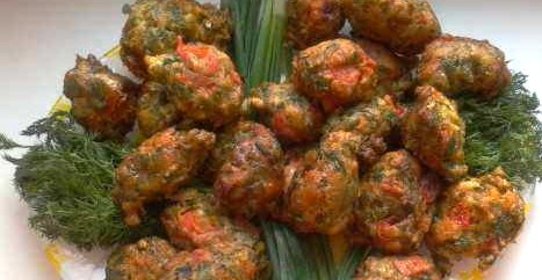 Вегетарианские тефтели из помидоров