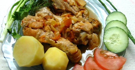 Цыпленок по - охотничьи