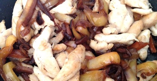 Курица с овощами в восточном стиле