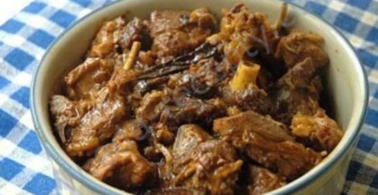 Баранина в СВЧ По-сухумски