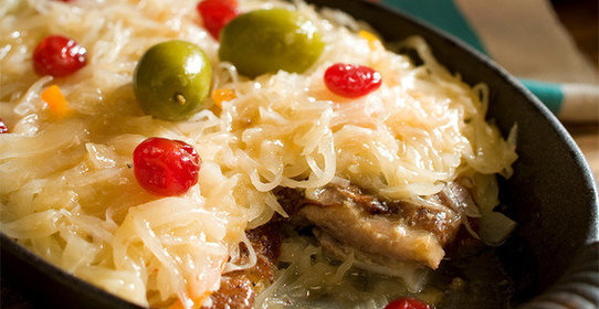 Солянка на сковороде