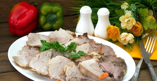 Буженина в духовке в фольге