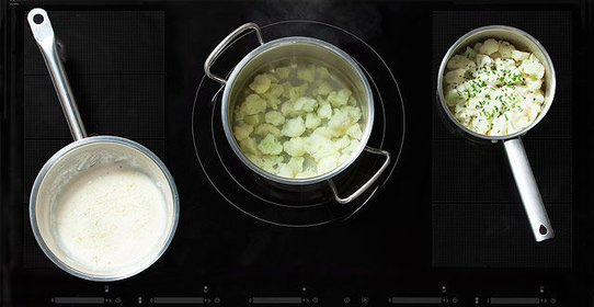 Цветная капуста под соусом морне