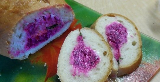 Cалат в батоне