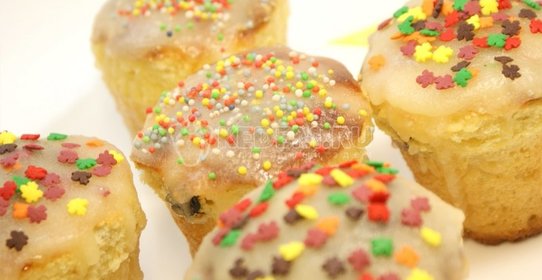 Кулич миндальный