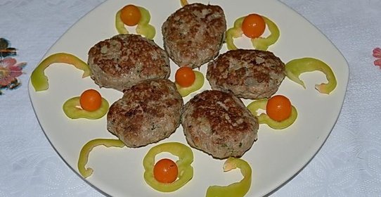 Котлеты куриные с хлопьями