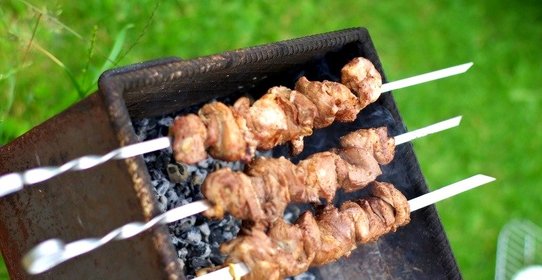 Шашлык по-кавказски из свинины
