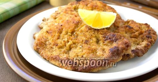 Шницель из свинины