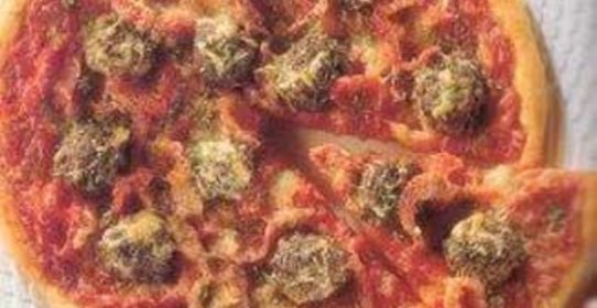 Пицца с мясными шариками