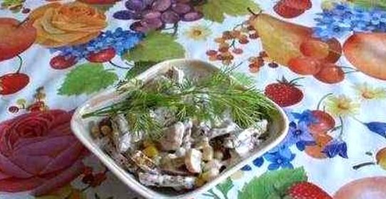 Шампиньоны на скорую руку