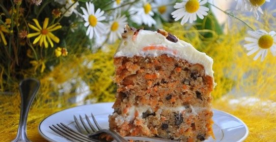 Морковный пирог