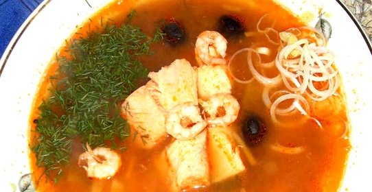 Солянка рыбная сборная