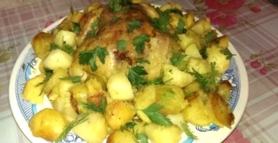 Курица в мультиварке Панасоник