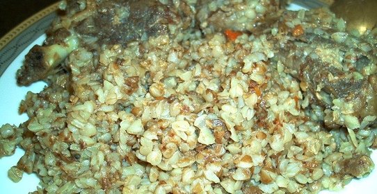 Плов из гречки