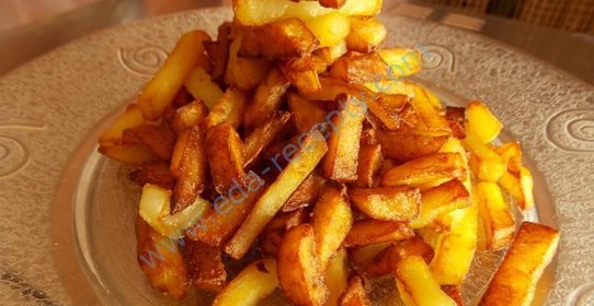 Жаренная на оливковом масле картошка