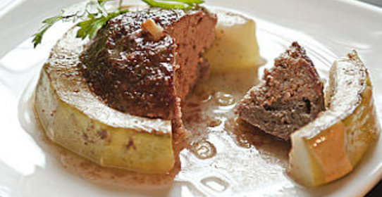 Кабачки, фаршированные мясным фаршем