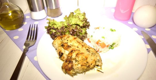 Куриная грудка с розмарином