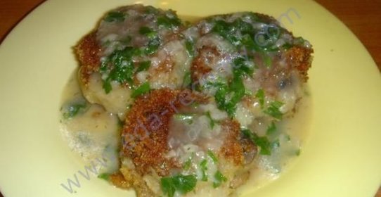 Картофельно грибные котлеты