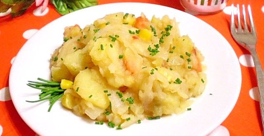 Картофельное рагу с овощами