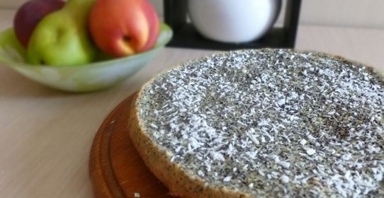 Сказочный маковый пирог
