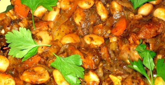Лобио с мясом