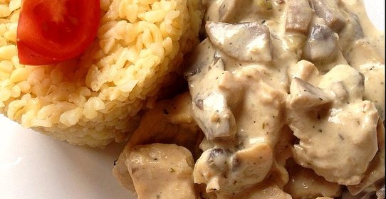 Индейка в сырном соусе