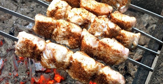 Шашлык из рыбы