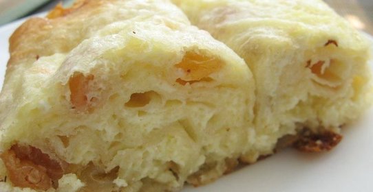 Рулет из лаваша с творогом в духовке