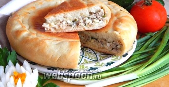 Рыбный пирог в мультиварке