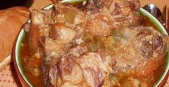 Гуляш из баранины