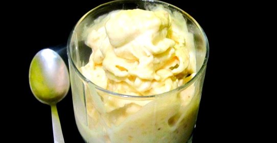 Мороженое из банана и мёда