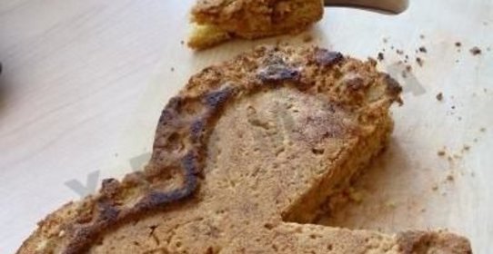 Морковный пирог постный