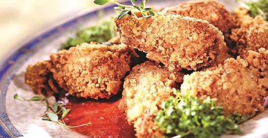 Куриные крылышки в остром соусе