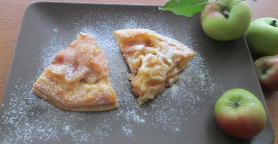 Яблочно-грушевый панкейк