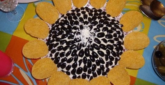 Салат «Подсолнух»