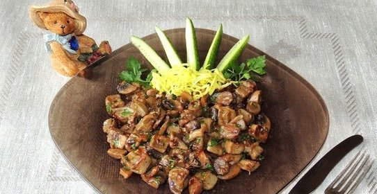 Грибные баклажаны